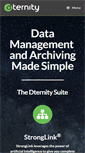 Mobile Screenshot of dternity.net